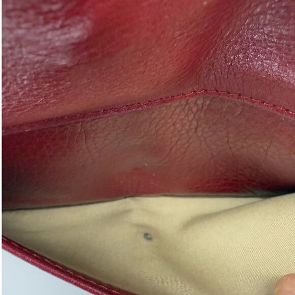 Chloe Lily Leather Continental Zip Around Wallet*Burgundy*Very nice condition - Picture 15 of 15